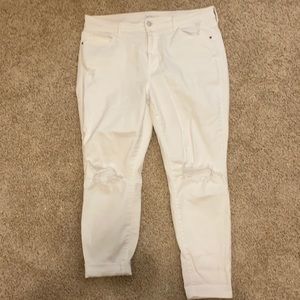 White miss Cello jeans size 14. Run a little big, could fit a 16.